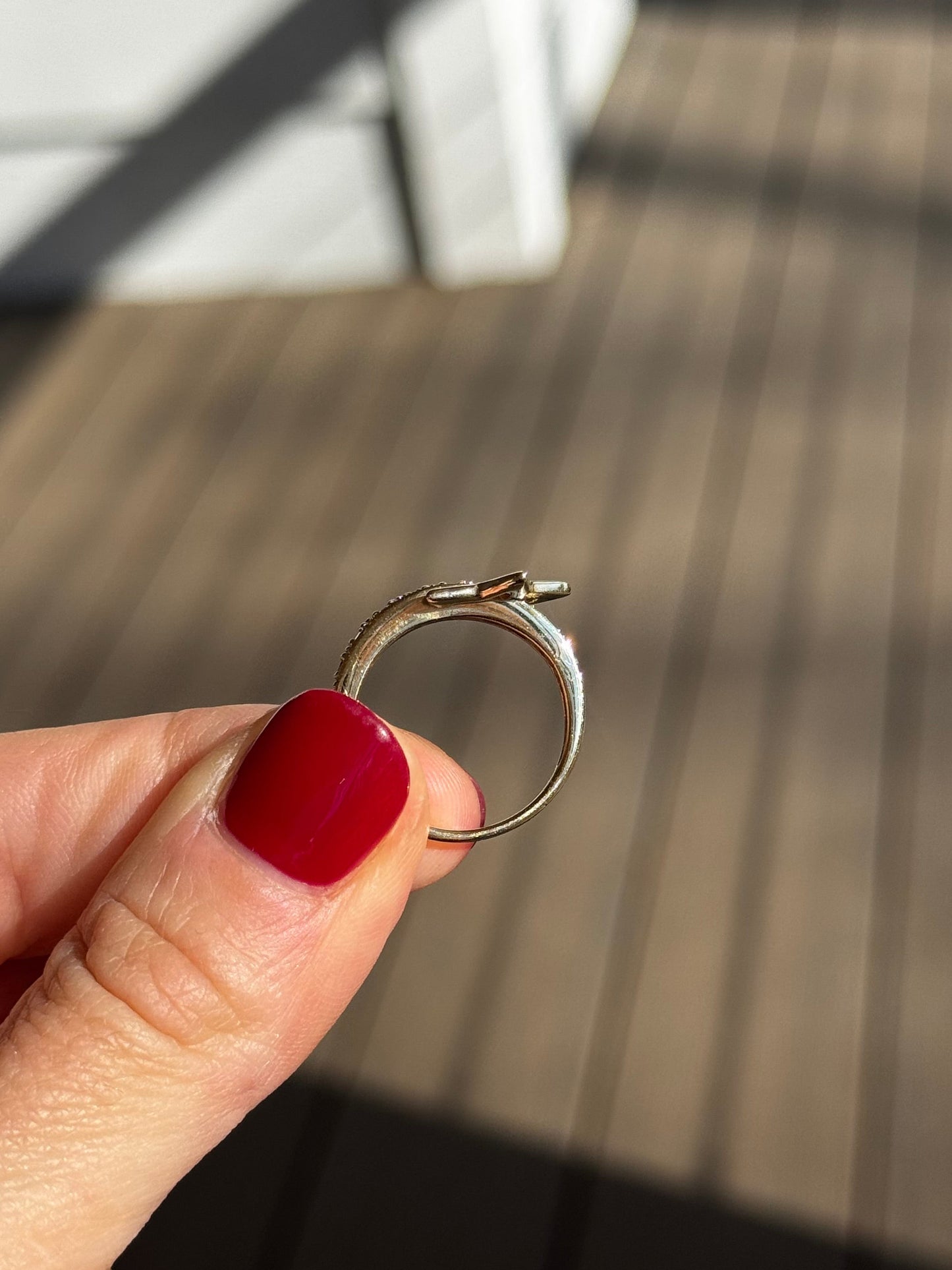 Diamond Star Motion Ring